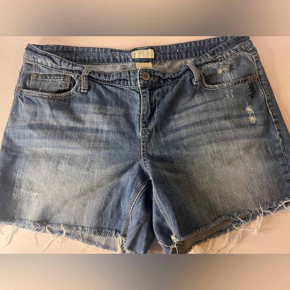Maurices Denim Shorts Size 18